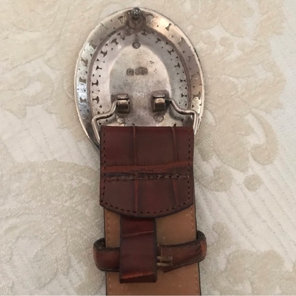 Brighton Brown Croc Leather. Circa 1995 Gently Used - Picture 7 of 7